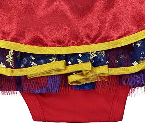 DC Comics Wonder Woman Baby Costume Bodysuit Cape Headband