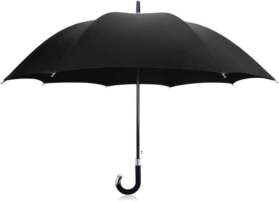 Davek Elite Umbrella Classic Black Automatic Open Windproof