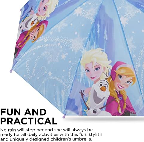 Disney Frozen Girls Umbrella and Slicker Set Ages 4-7