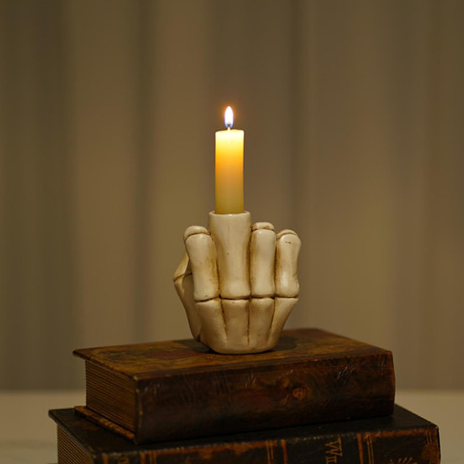 Beleda Funny Hand Gesture Candlestick Holder 1