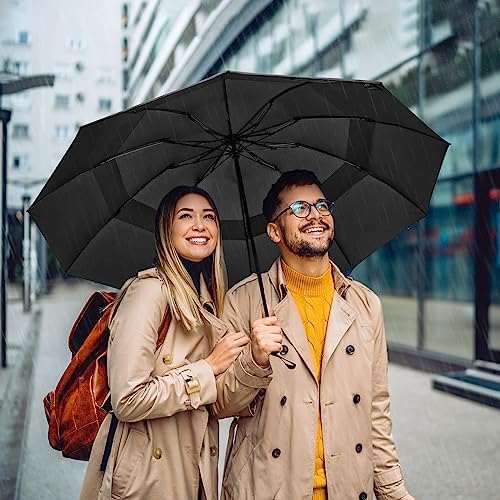 G4Free 46 Inch Windproof Travel Umbrella with Auto Open Close