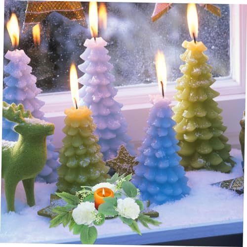 Artificial Flower Candle Ring for Weddings and Holidays