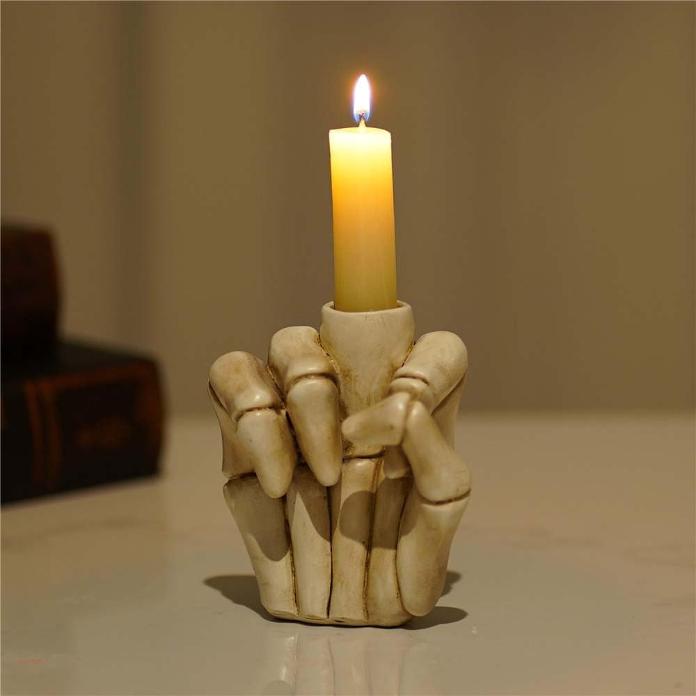 Beleda Funny Hand Gesture Candlestick Holder 1