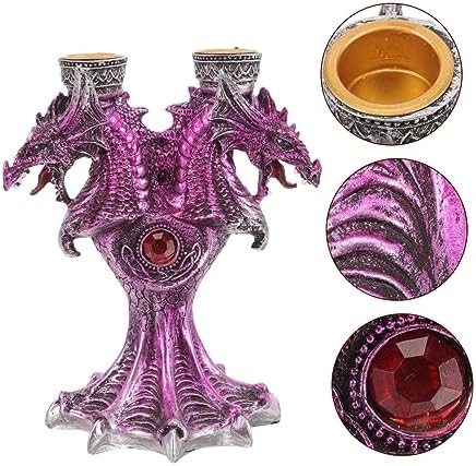 Unomor Halloween Dragon Candlestick Holder 1pcs