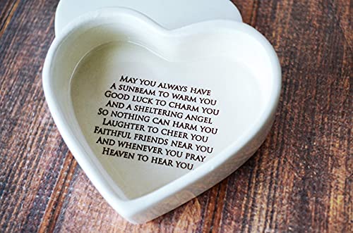 Personalized Keepsake Box with Irish Blessing 1