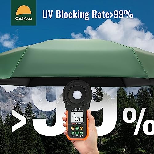 Chakipee Mini UV Umbrella - Compact Lightweight for Travel and Sun Protection 1