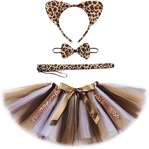 AWIBMK Jungle Animal Costume Tutu Dress for Baby Girls