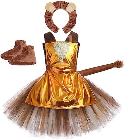 Girls Halloween Costume Tutu Dress with Accessories