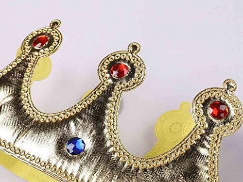 Baby Prince Costume Jumpsuit with Gold Crown