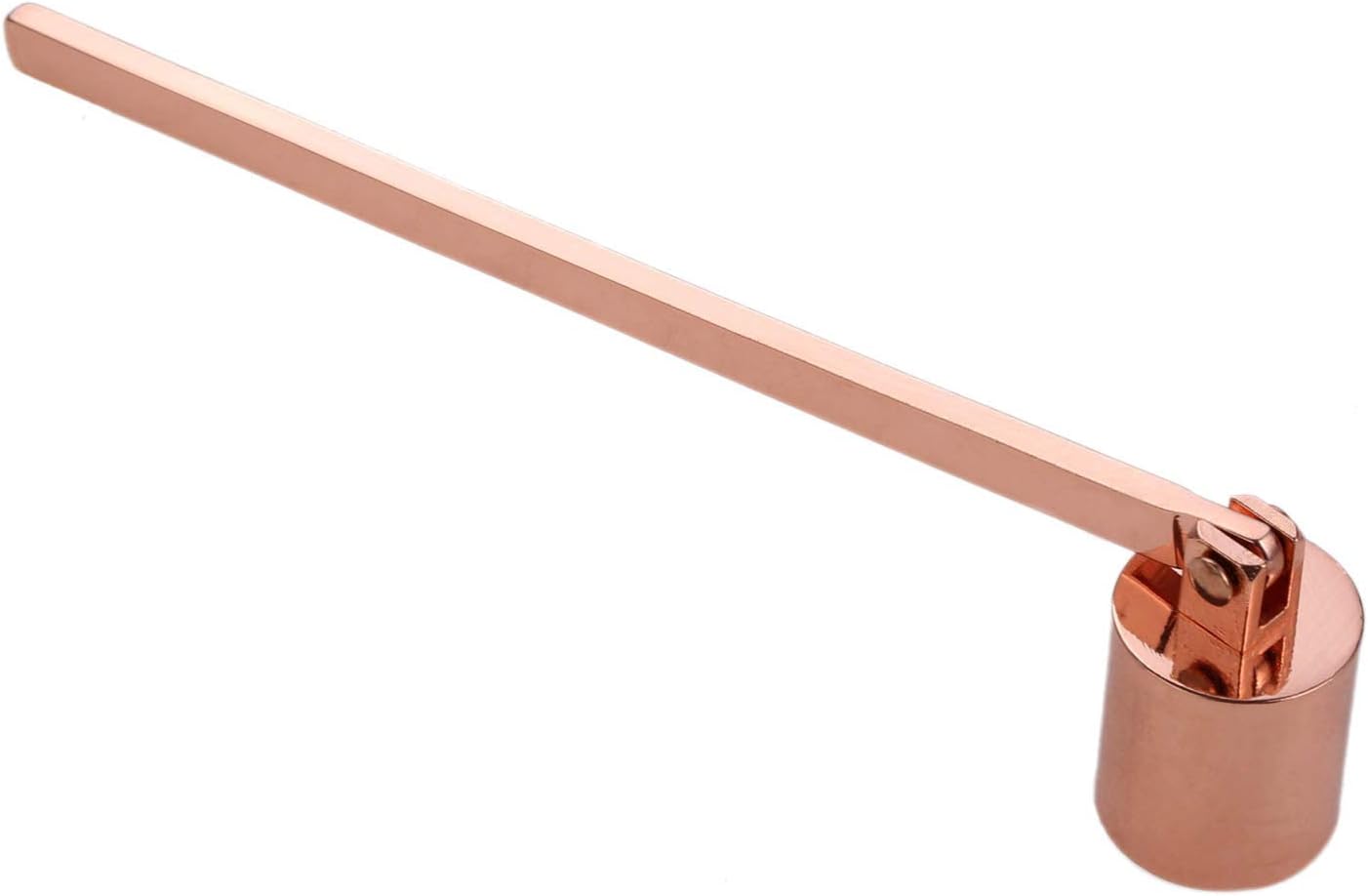 MUXSAM Rose Gold Candle Snuffer with Long Handle 1