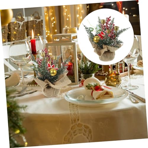Cabilock Realistic Fruit Wreath Candle Holder 1
