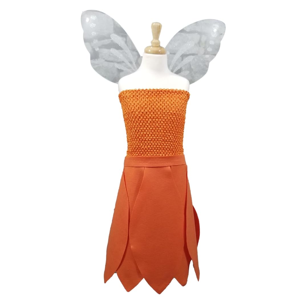 Orange Animal Fairy Costume for Kids and Adults 1