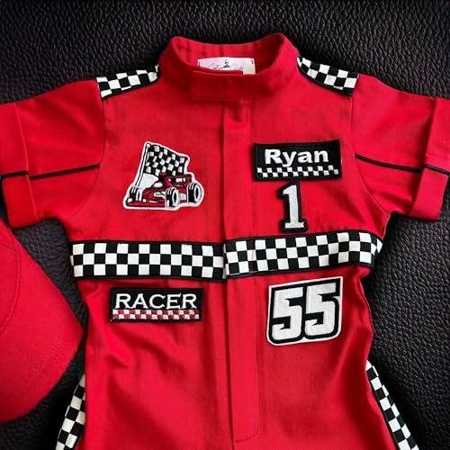 Costumes Club Handmade Race Car Driver Costume for Toddlers - 2T