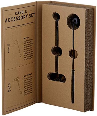 Santa Barbara Design Studio Candle Accessories Gift Kit 2-Pieces Black