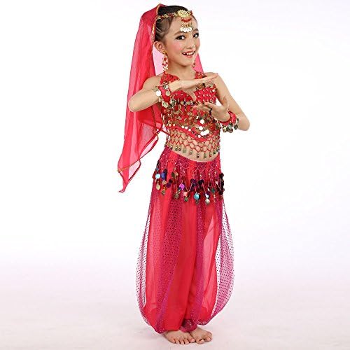 Handmade Kids Belly Dance Costumes 3t Set for Boys and Girls