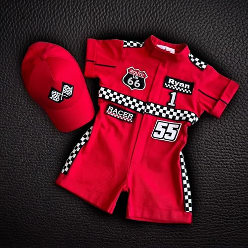 Costumes Club Handmade Race Car Driver Costume for Toddlers - 2T