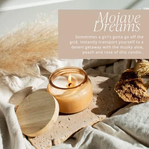 Mojave Dreams Jar Candle 40-Hour Burn Hand-Poured Coconut Soy
