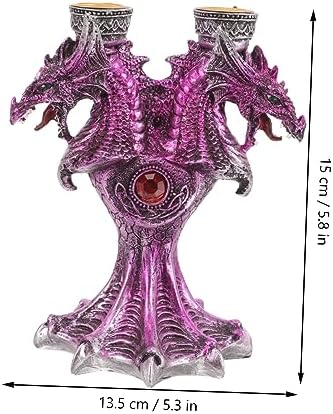 Unomor Halloween Dragon Candlestick Holder 1pcs