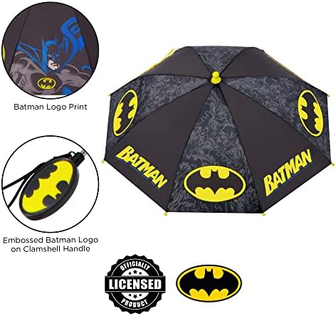 DC Comics Kids Batman Umbrella for Ages 3-6 1
