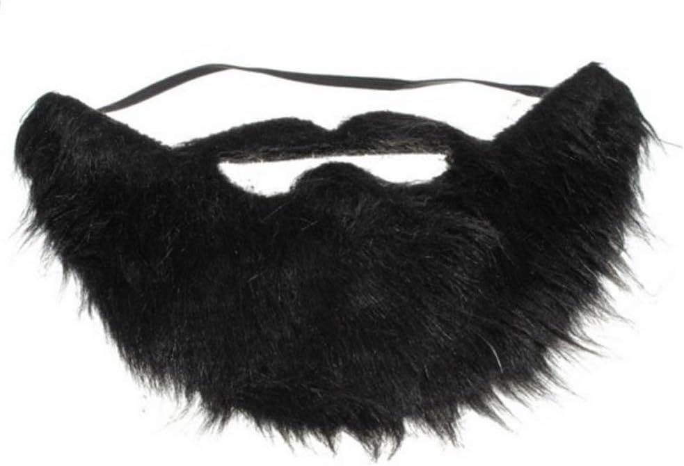 DanDre Halloween Beard Mustache Facial Hair Disguise Kit