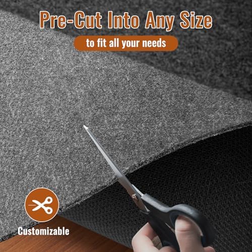 Comfypad Felt Rug Pad 2x6ft Non-Slip Floor Protector