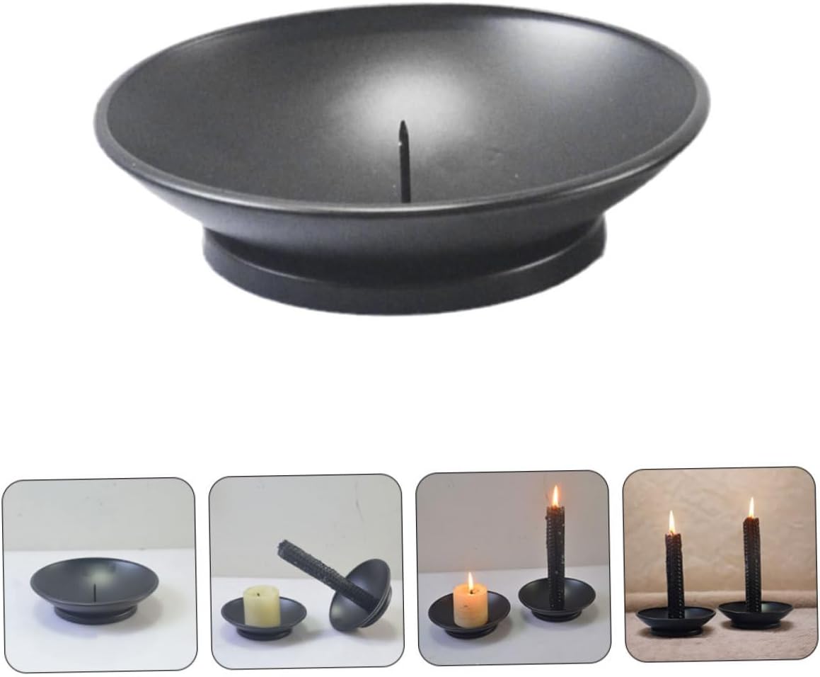 Gothic Metal Candlestick Holder for Centerpiece