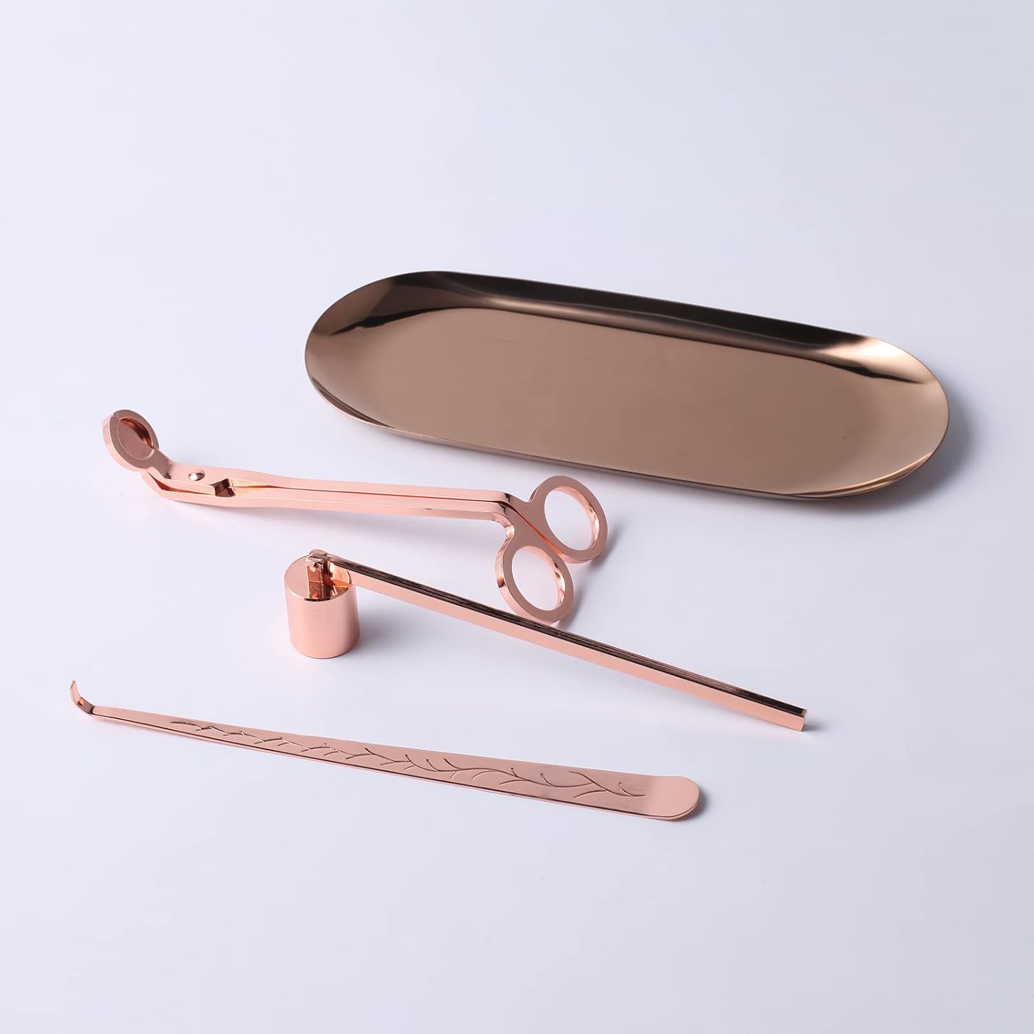 BOOWAN NICOLE 4 Pcs Candle Trimmer Set