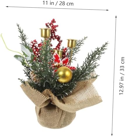 Cabilock Realistic Fruit Wreath Candle Holder 1
