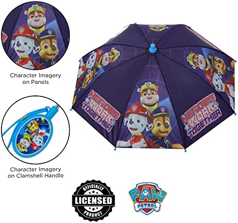 Nickelodeon Paw Patrol Slicker and Umbrella Set for Kids