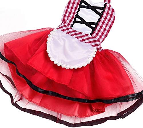 OwlFay Toddler Little Red Riding Hood Costume Set