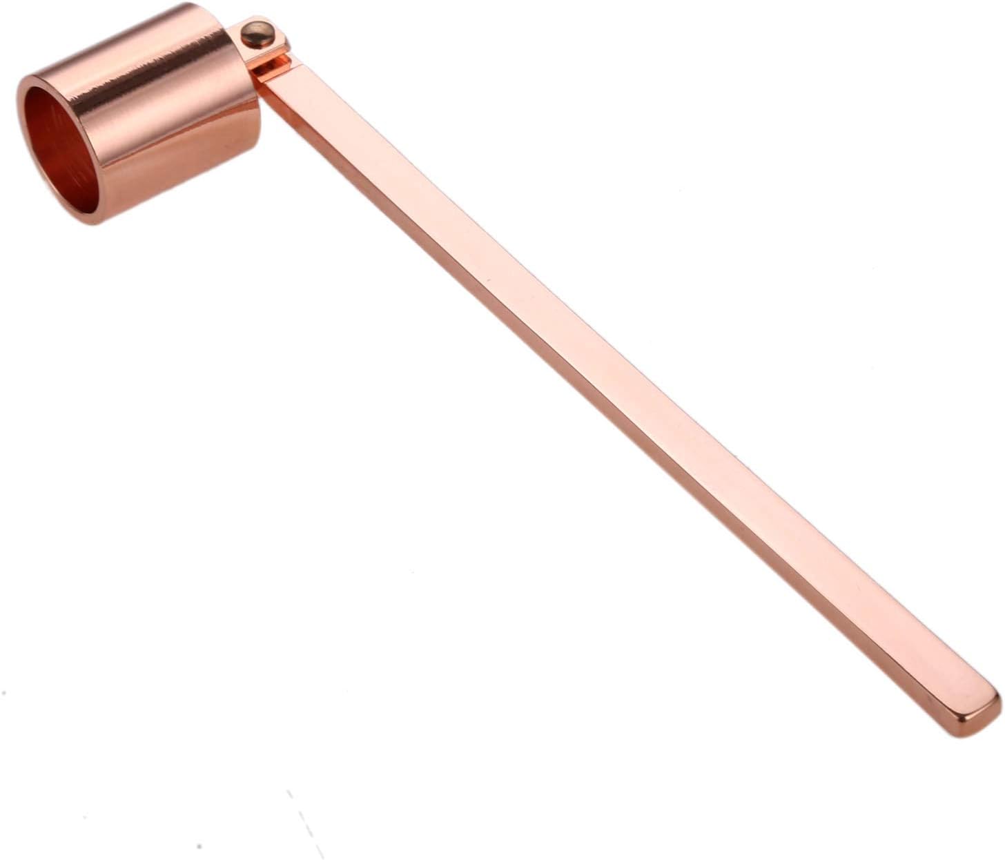 MUXSAM Rose Gold Candle Snuffer with Long Handle 1