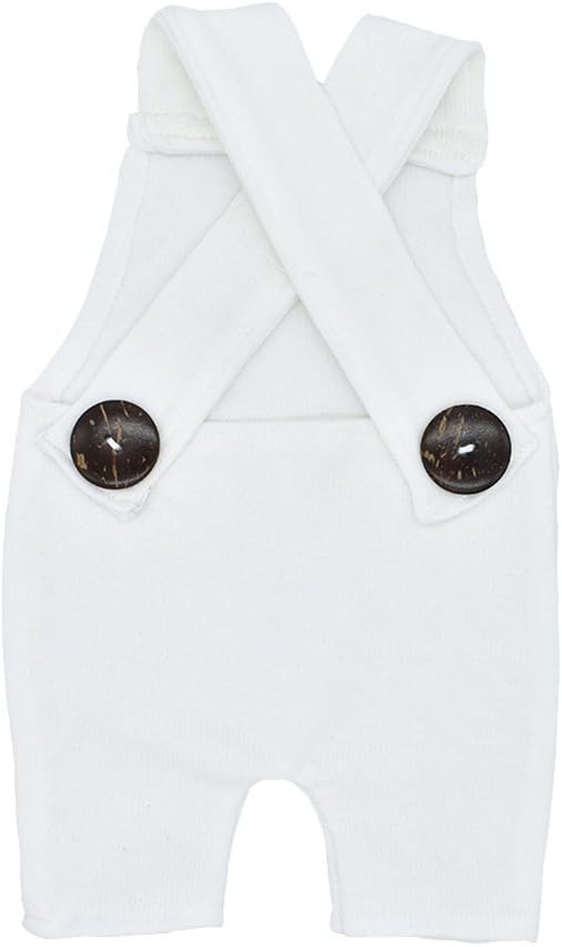 TZCX Newborn Costume Romper with Buttons and Picture Props