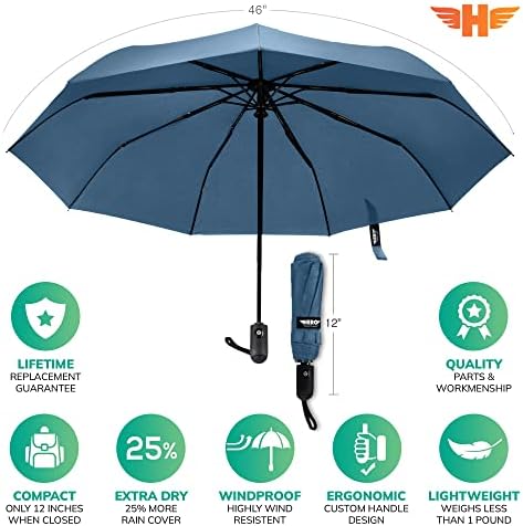 Hero Travel Umbrella Windproof Compact and Portable