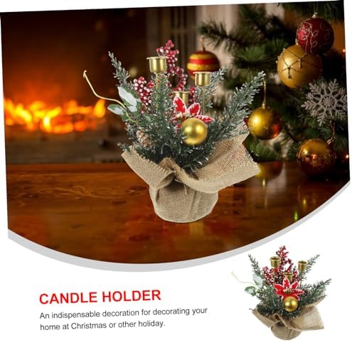 Cabilock Realistic Fruit Wreath Candle Holder 1