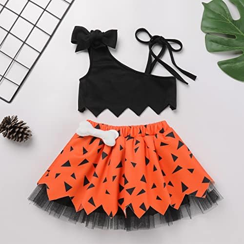 IDOPIP Stone Age Caveman Costume for Kids 6M-6T