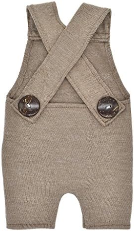 TZCX Newborn Costume Romper with Buttons and Picture Props