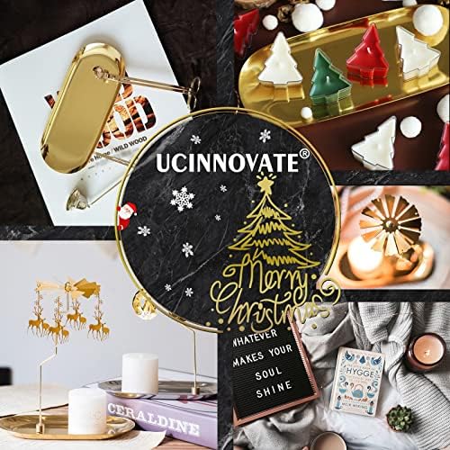 UCINNOVATE 5 in 1 Candle Accessories Set with Deer Design