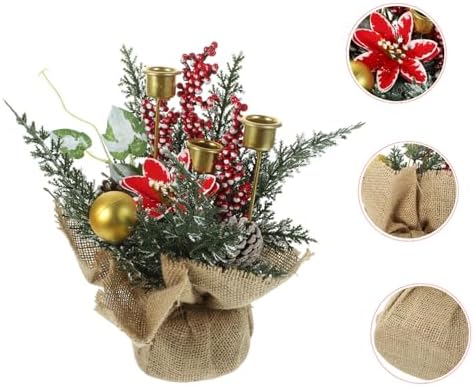 Cabilock Realistic Fruit Wreath Candle Holder 1