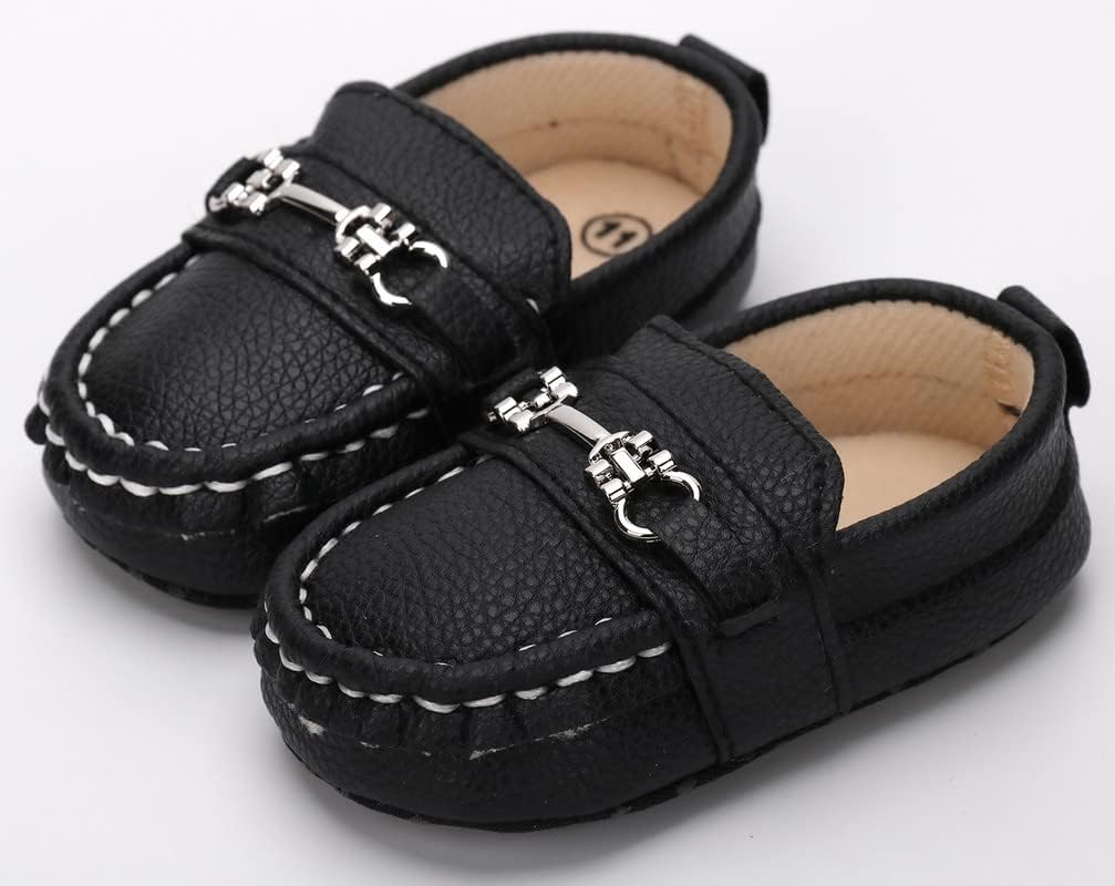 QIETION Baby Oxford Shoes Soft Sole Sneakers for Toddlers