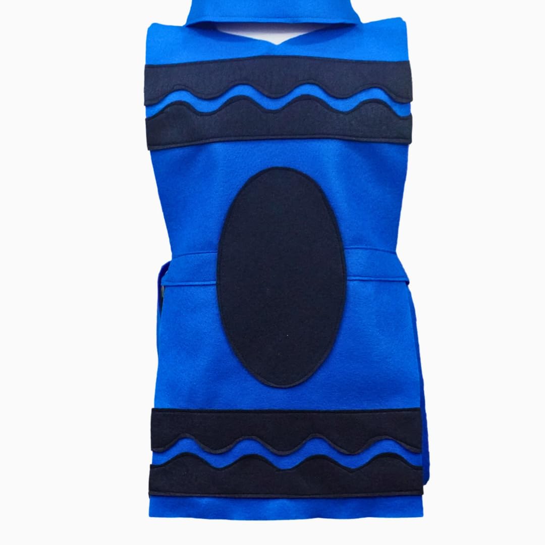 Blue Crayon Costume Set for Kids and Teens
