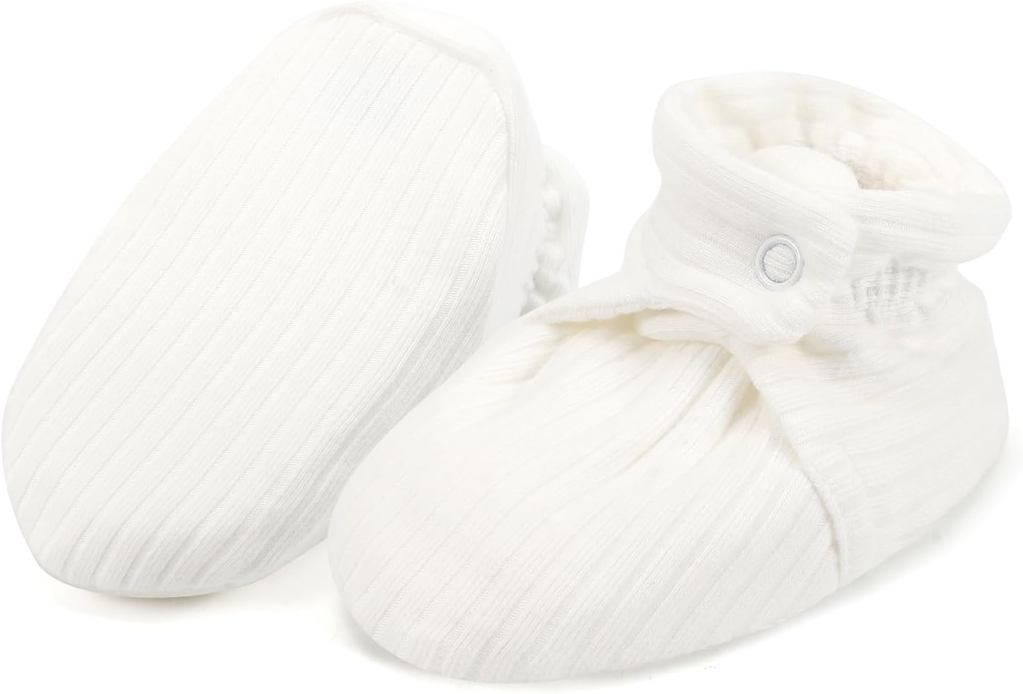 KARUNEL Organic Cotton Baby Booties for Newborn Infant 1