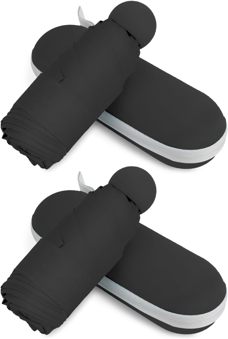 Trenovo Compact Travel Umbrella - UV Protection Lightweight Portable