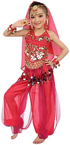 Handmade Kids Belly Dance Costumes 3t Set for Boys and Girls