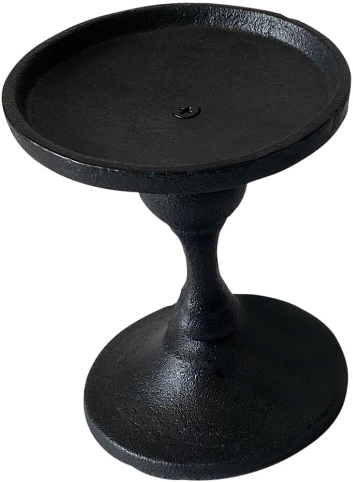 CC Home Furnishings 5 Black Candlestick Holder