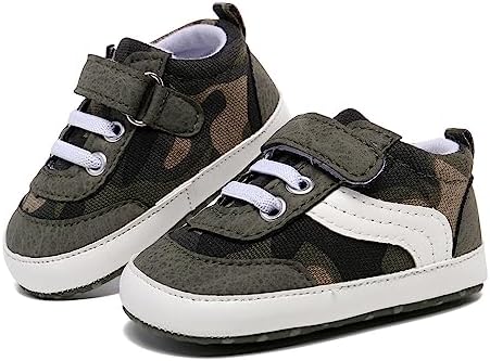 Clowora Unisex Baby Canvas First Walkers Shoes