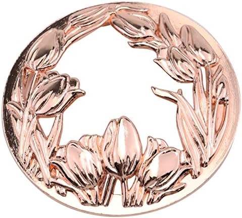 Rose Flowers Metal Candle Topper for Jar Candles