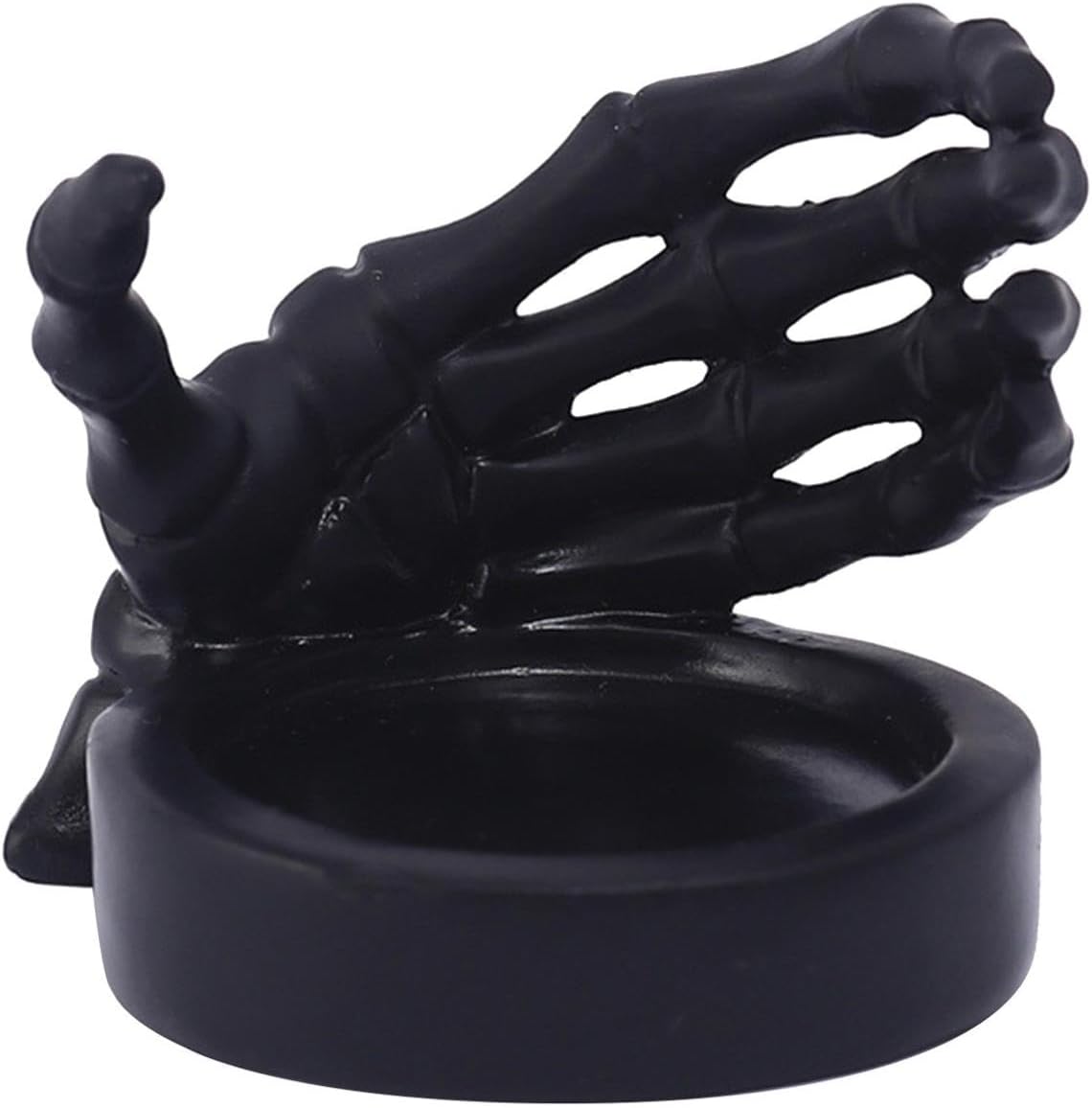 Halloween Resin Skeleton Candle Holder Gothic Decor 1