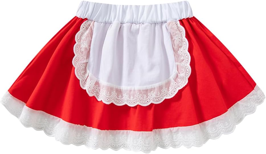 IWALUE Infant Girl Little Red Riding Hood Costume Set