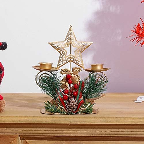 Klun 5-Pointed Star Christmas Candle Holder