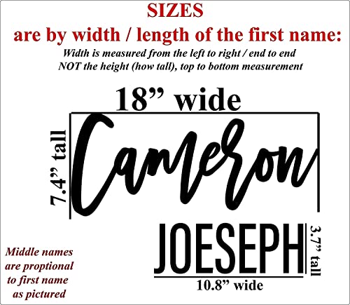 Custom Wooden Name Sign Personalized for Baby or Kids Room 1